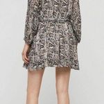 ALLSAINTS NEW Kaylee Misra Snake Skin Playsuit 6 Photo 2