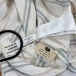 Madewell Linen-Cotton Princess-Seamed Midi Dress in Stripe Desert Dune Medium Photo 9