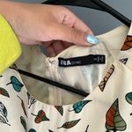 INA Women's Leave Print Sleeveless Dress Size S Multicolor Photo 2