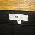 Reiss  black coated azella mid rise jeans 30 Photo 3