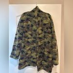 American Eagle camo Sherpa cardigan Photo 1