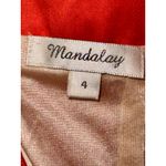 NWT Mandalay Kapok Red Beaded Feather Fringe Maxi Long Evening Gown Dress Size 4 Photo 8