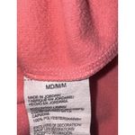 Under Armour Hoodie Women Medium Loose Fit Pink Fleece Logo Pullover Photo 6