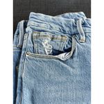 Good American Womens blue jeans 8/29 Distressed Denim straight leg Stretch Chic Photo 8