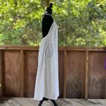 Vitamin A  Women's Cream Eyelet Maxi Cover Up Dress Size S Photo 5