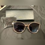 Max Mara Women's Mm Ilde lii Cat Eye Sunglasses Gold Copper Photo 1