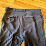 Athleta  Womens Black High Rise Skinny‎ Leg Zipper Pocket Ponte Pants Size 8 Photo 5