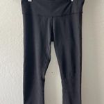 Lululemon Black Capri Yoga Gym Leggings Photo 0