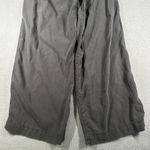Cloth & Stone  Wide Leg Pants Womens XS Smocked Waist Pants Charcoal Gray Casual Photo 12