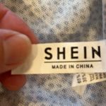 SheIn Skirt White Black Dotted Flirty Ruffle Wrap Cotton Blend Womens Small Photo 4