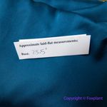 Eloquii New!  women's tie‎ neck long sleeve satin top blouse royal blue, size 20 Photo 11