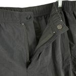 Columbia 100% Nylon Black Elastic Waist Lightweight High Rise Athletic Shorts 1X Photo 2