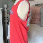 Beach Tank Vintage Red Boutique Cotton Top Womens Small Roomy Photo 6