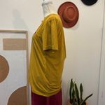 True Religion  Golden Yellow Retro Buddha Graphic Short Sleeve Heritage Crew Tee Photo 3