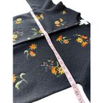 Susan Bristol Vintage 100% Wool Floral Embroidered Cardigan Size L Photo 7