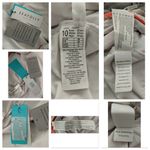 Seafolly Coast to Coast Tankini Top Striped Nectarine Orange White US 6 New Photo 5