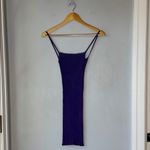 a. roege hove Purple Square Neck Mini Dress Photo 2