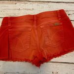joe's jeans  Retro Orange Jean Shorts Photo 2