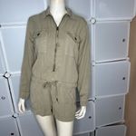 Pam & Gela  Gasoline Romper in Light Army Green Size P/S Photo 1