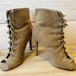 Charlotte Russe Brown Lace Up High Heels Photo 0