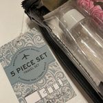 Jessica McClintock NWT 5 piece pink travel kit Photo 5