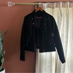 Her Universe Disney Maleficent Mistress Of Evil Velvet Moto Jacket Black Size XL Photo 3