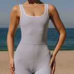 Daily Drills  ‎ Go Playsuit With Piping In Mint & White Size Large Photo 0