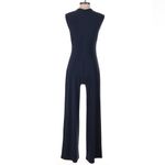 Aritzia Babaton Navy Sleeveless Wide-Leg Jumpsuit Photo 1