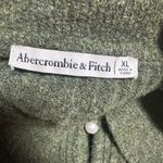 Abercrombie & Fitch  Pearl Button Collared Cardigan in green XL NWT Photo 3