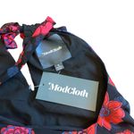 Modcloth  Illuminated Elegance Floral Print Maxi Dress Halter Neck Size Small NWT Photo 10