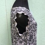 WD•NY WD.NY Floral Print Tank Top With Satin Trim L Photo 12