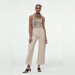 ZARA  The Marine Straight high-rise wide-leg jeans Photo 9