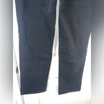 Gloria Vanderbilt  Chic Classic Black Wash Full Length Denim StraightLeg Jeans 14 Photo 7