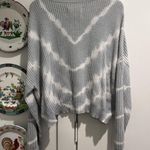 Pistola Eva Cropped Sweater in Blue Crush Revolve Photo 7