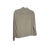 Pull & Bear  Beige Button Front Shirt Size Small Photo 1