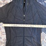 Athleta Full Zip Charcoal Gray Athletic Hoodie Thumb Hole Women’s Size Small Photo 11