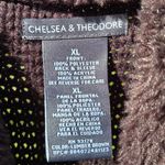 Chelsea & Theodore Faux Fur Sweater Jacket XL Brown Photo 6