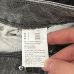 American Eagle Gray Distressed Mom Ankle Cropped Faded Jeans Size 2 short Photo 10