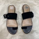 H by Halston  Savannah Suede Buckle Espadrille Slide Sandals size 8 Photo 9