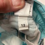 Talbots The Weekend Chino Pants Blue Nautical Tropical Vacation Print Size 12 Photo 10