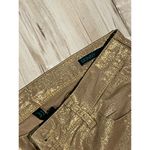 Benetton gold metallic skinny jeans size 31 Photo 2