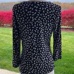 Sigrid Olsen  Faux Wrap Blouse Photo 6