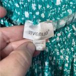 Avenue Cameron off shoulder ditsy floral dress SIZE 18 TURQOUISE A LINE Photo 5