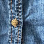 Current/Elliott  Sleeveless Perfect Chambray Shirt Photo 4