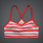 Gilly Hicks Yoga Racerback Bralette Pink White NWT Small Photo 0