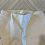 Ecru  Women’s White Pull-Up Pants - Size 4 Photo 1