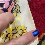 Vintage floral scarf Photo 5