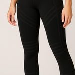 Alo Yoga Alo Leggings Grey Black Womens High Rise XS Photo 0