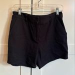 J. McLaughlin  Classic Black Women's City/Chino Shorts Size 6 Casual Photo 0
