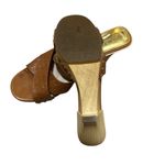 Michael Kors  Woman's Amelie Mule Sandal Luggage Size 10 Photo 3